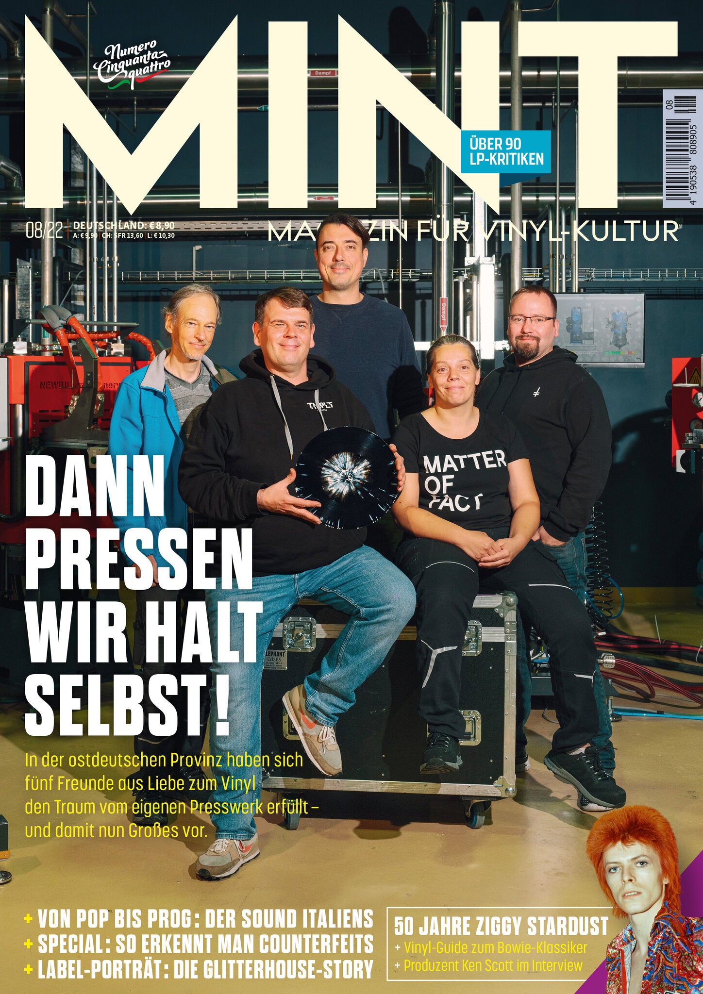 MINT Nr.  54 Titelbild: Neues Presswerk in der ostdeutschen Provinz