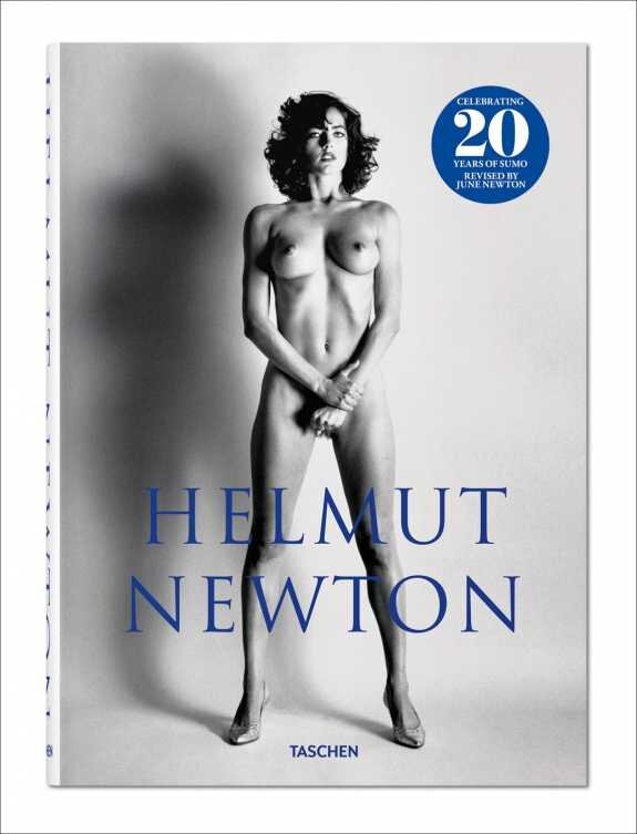 Buch Helmut Newton: Titel mit Aktaufnahme Frau