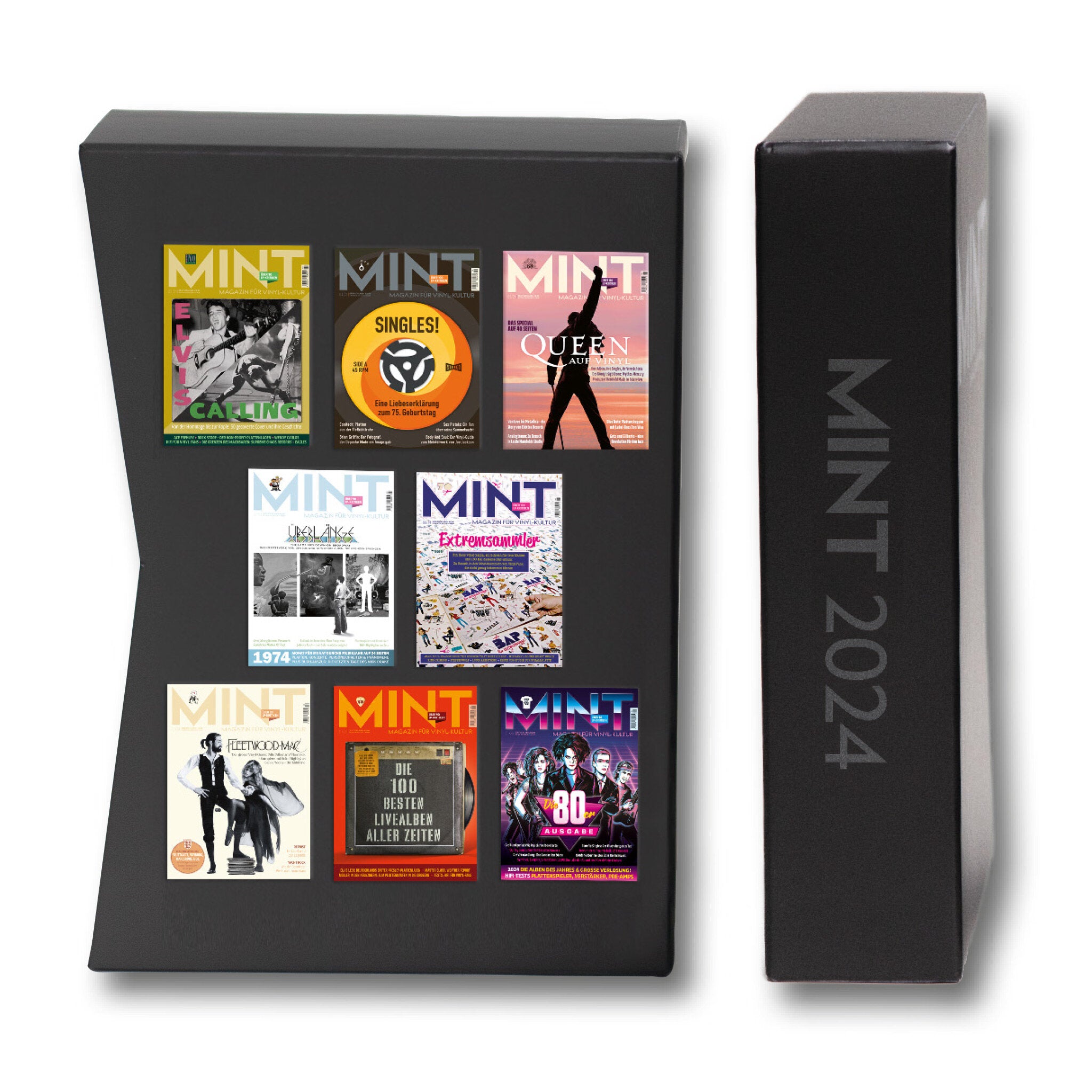 MINT Sammelschuber 2024 Rück- und Seitenansicht
