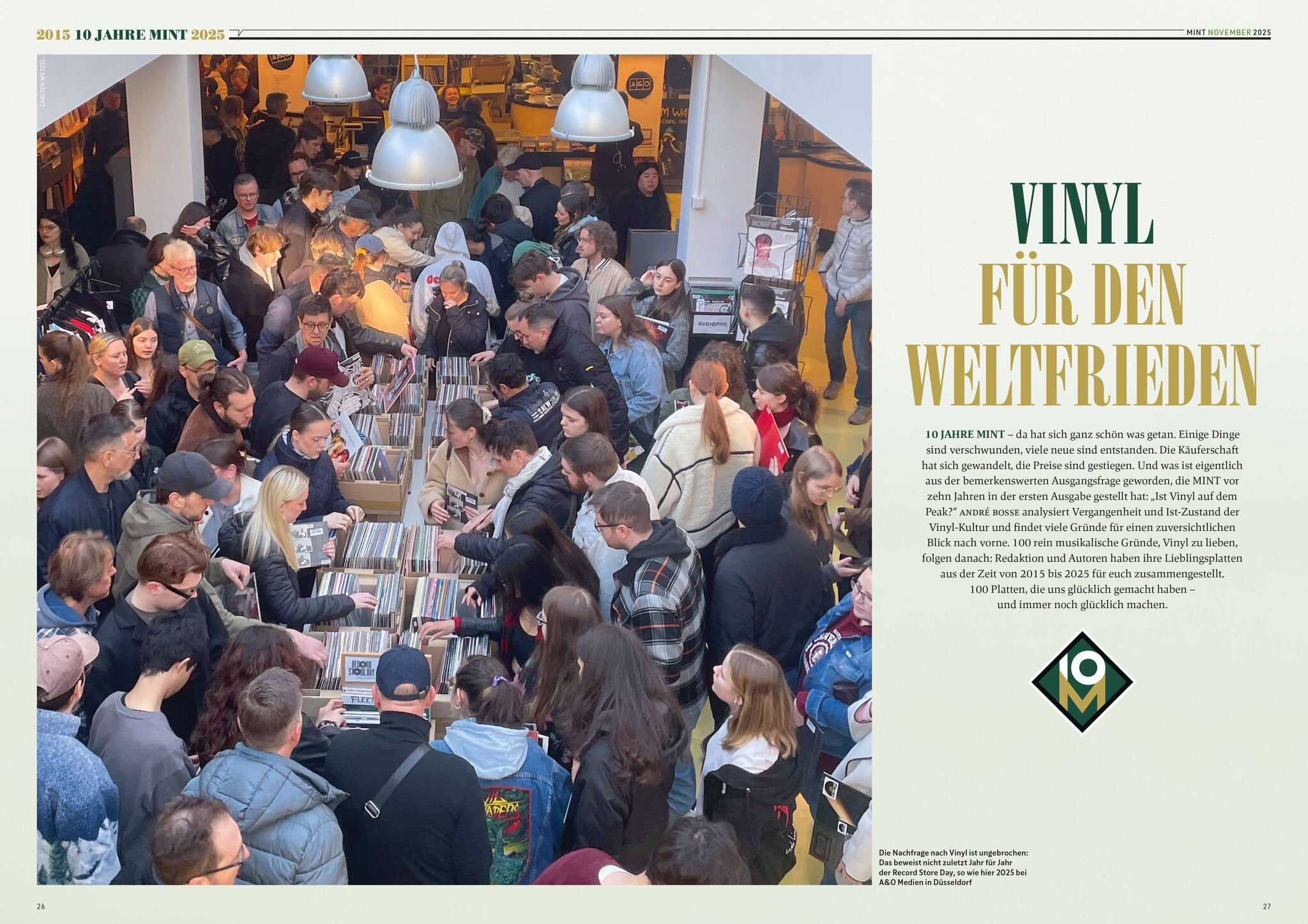 MINT Nr. 80 Doppelseite 10 Jahre MINT