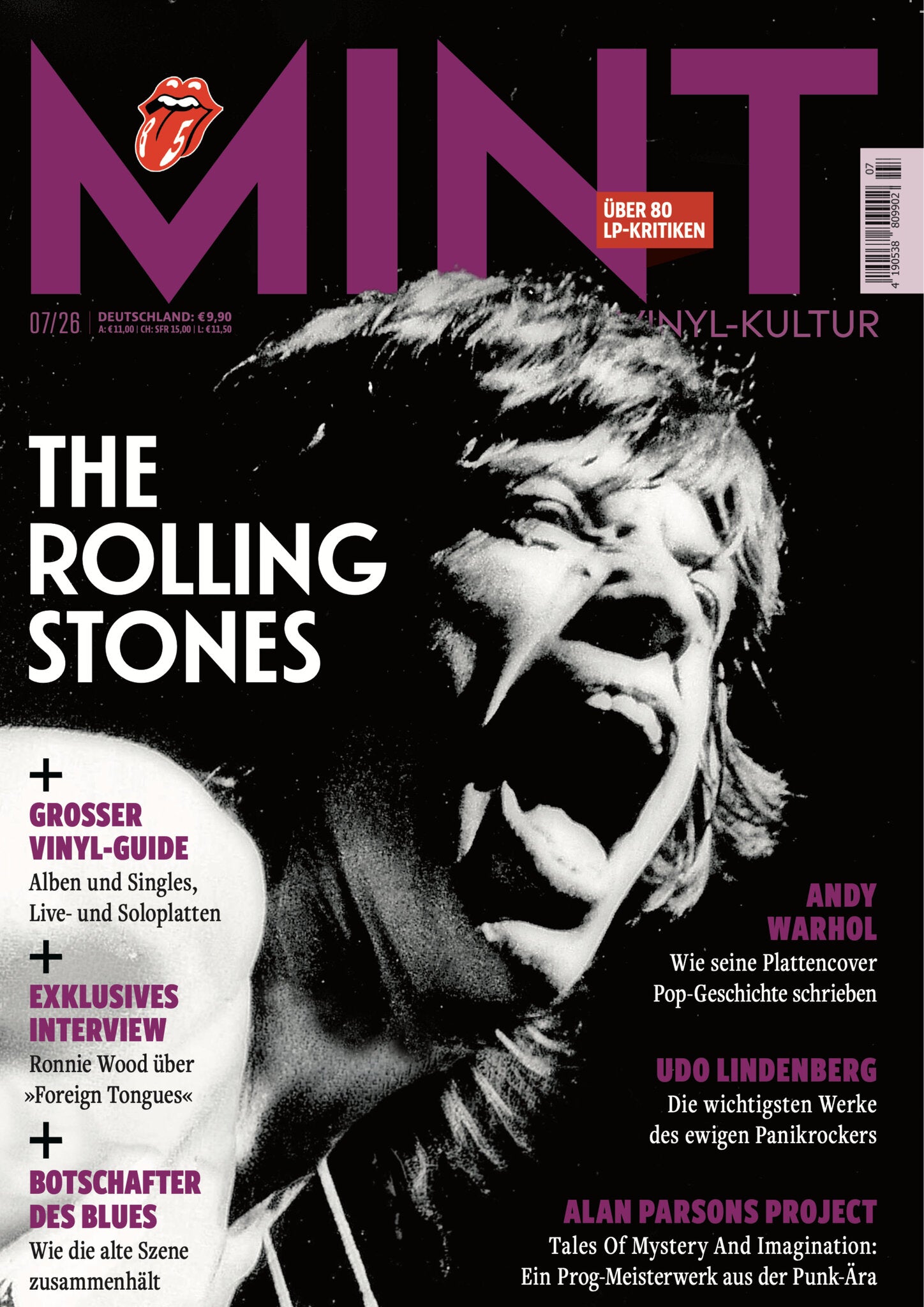 MINT Nr. 085 Titelbild The Rolling Stones