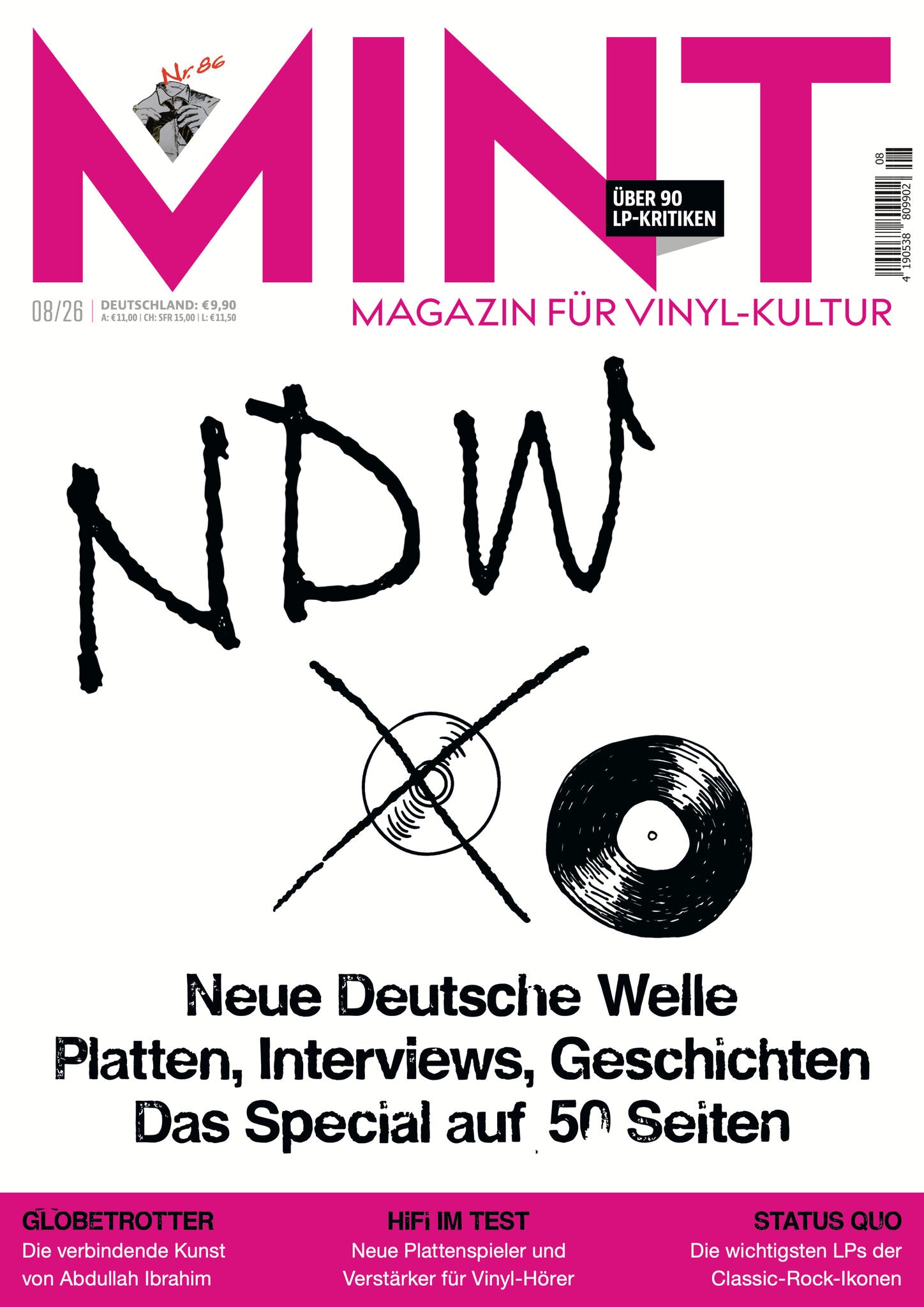 MINT Nr. 86 Titelbild mit Titelstory Neue Deutsche Welle