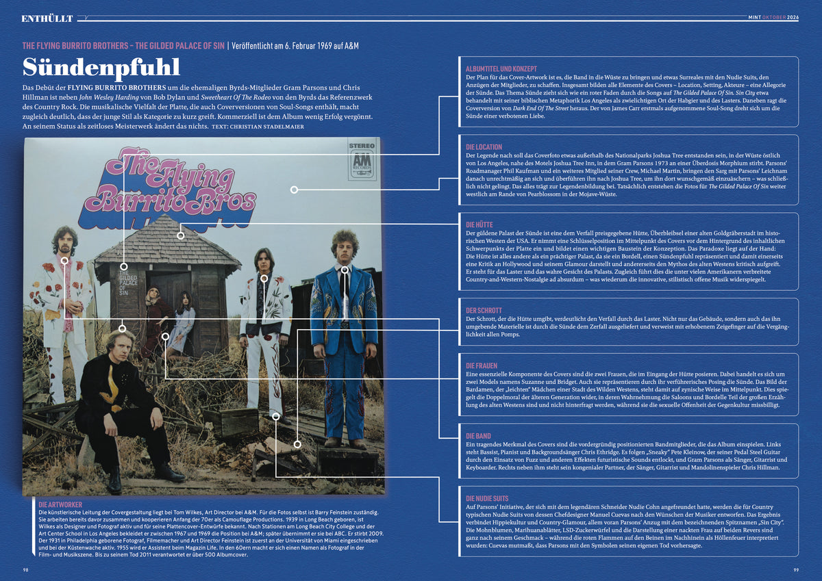 MINT Nr. 87 Doppelseite: Enthüllt – The Flying Burrito Brothers