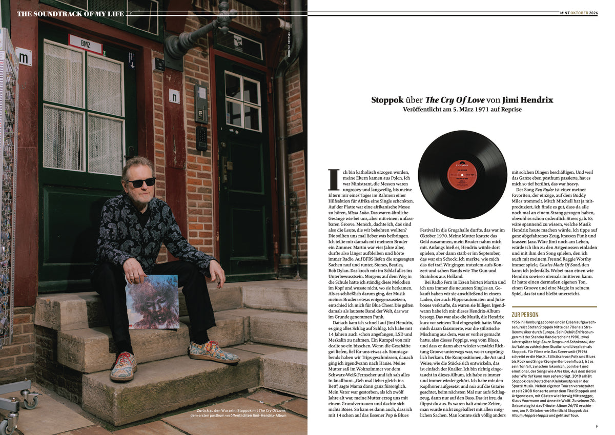 MINT Nr. 87 Doppelseite: The Soundtrack Of My Life mit Stoppok