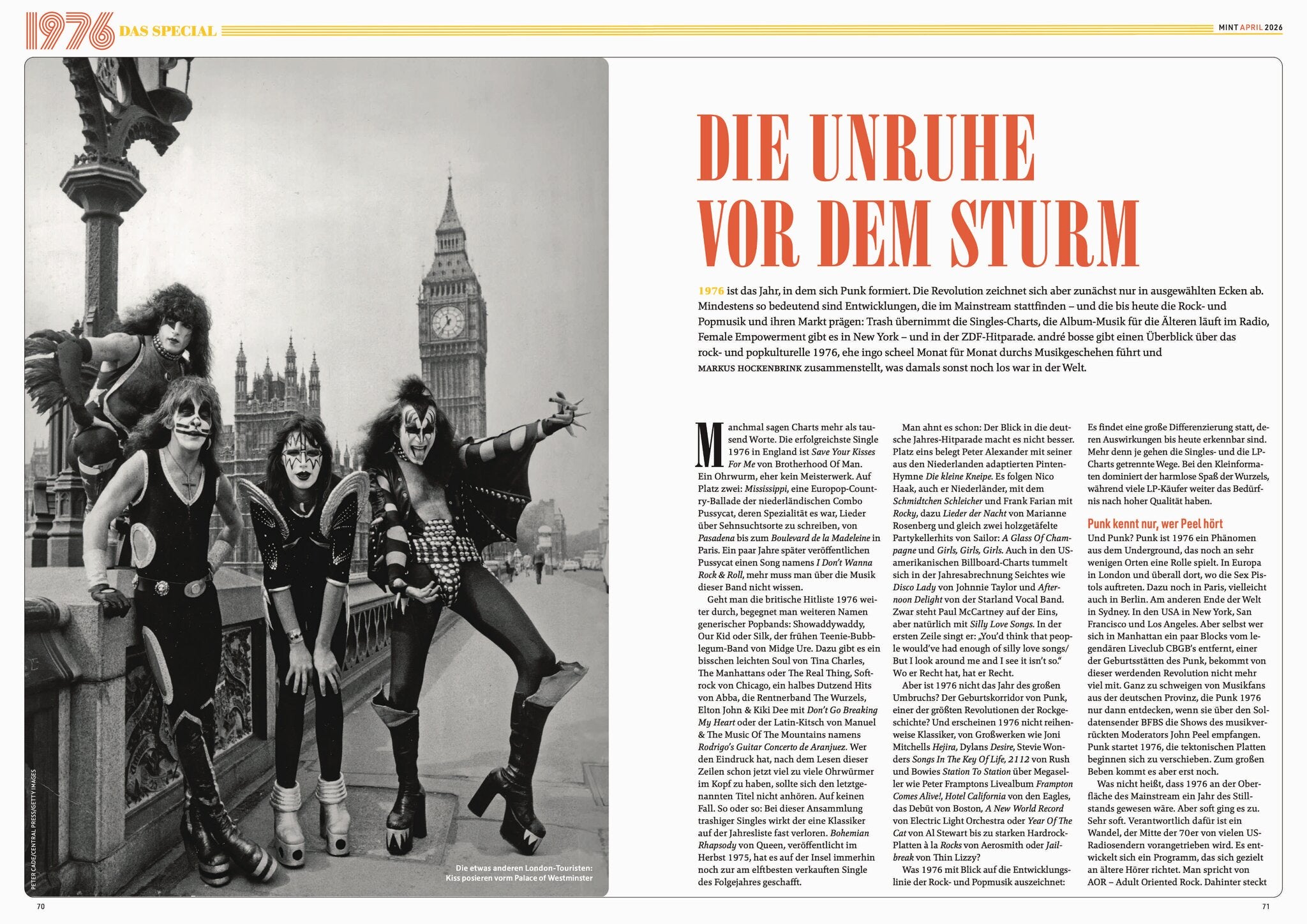 MINT Nr. 83 Doppelseite 1976 - das Special