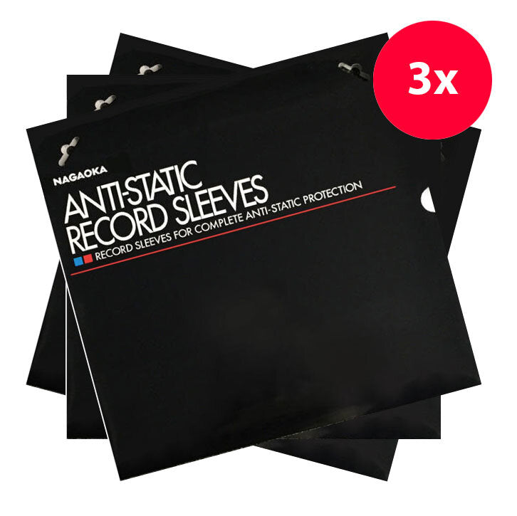 Nagaoka RS-LP2 antistatische Innenhüllen 3er Bundle 150 Stück